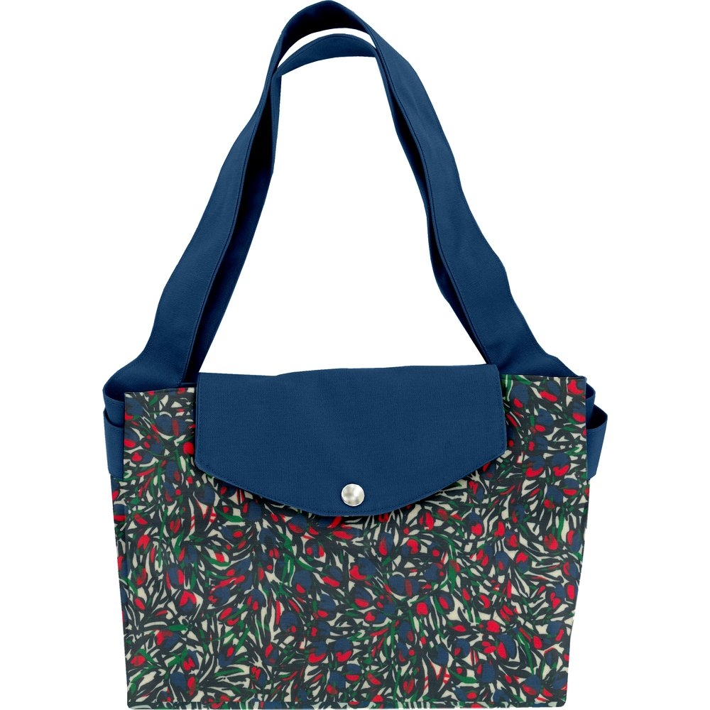 Grand Sac Cabas En Tissu Tulipes