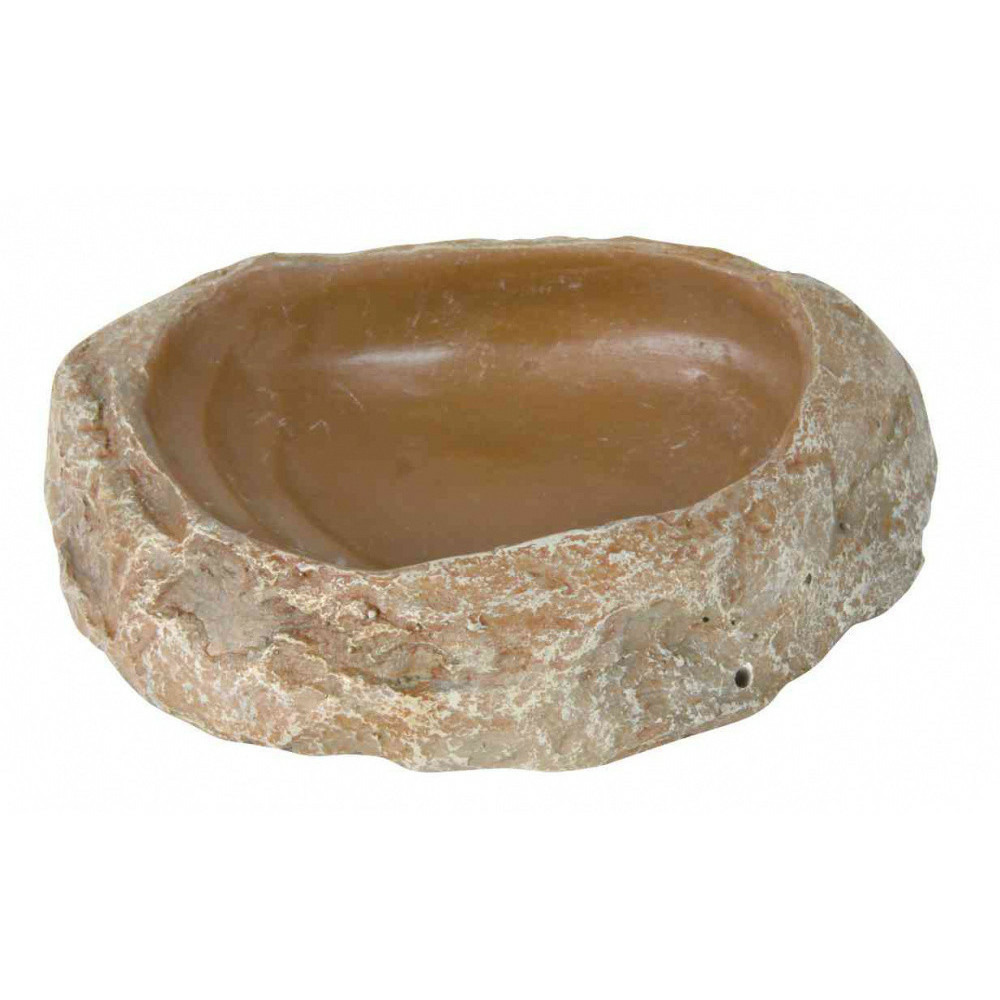 Ecuelle pour eau et nourriture pour reptile taille : 11 × 2,5 × 7 cm h 2.5