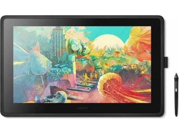 Wacom Cintiq 22 - Digitizer m/ LCD-skærm - højre- og venstrehåndet - 47.6 x 26.8 cm - elektromagnetisk - kablet - HDMI, USB 2.0