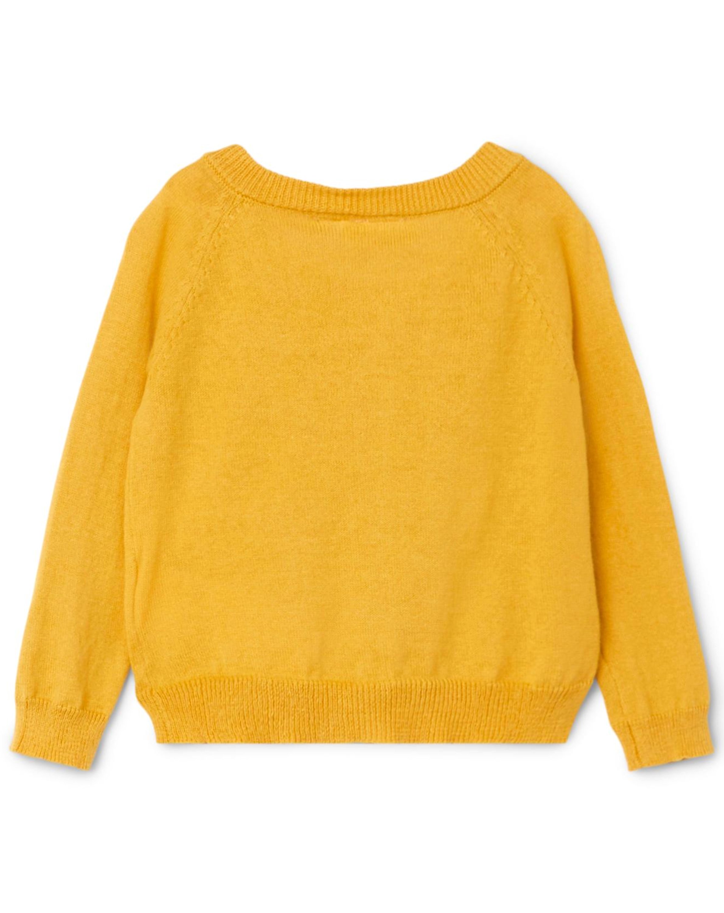 Strickjacke NMFGLIVA in amber gold
