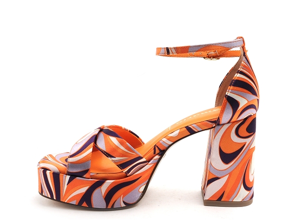 Tamaris nu pieds talons femme 28024 30 multicolore