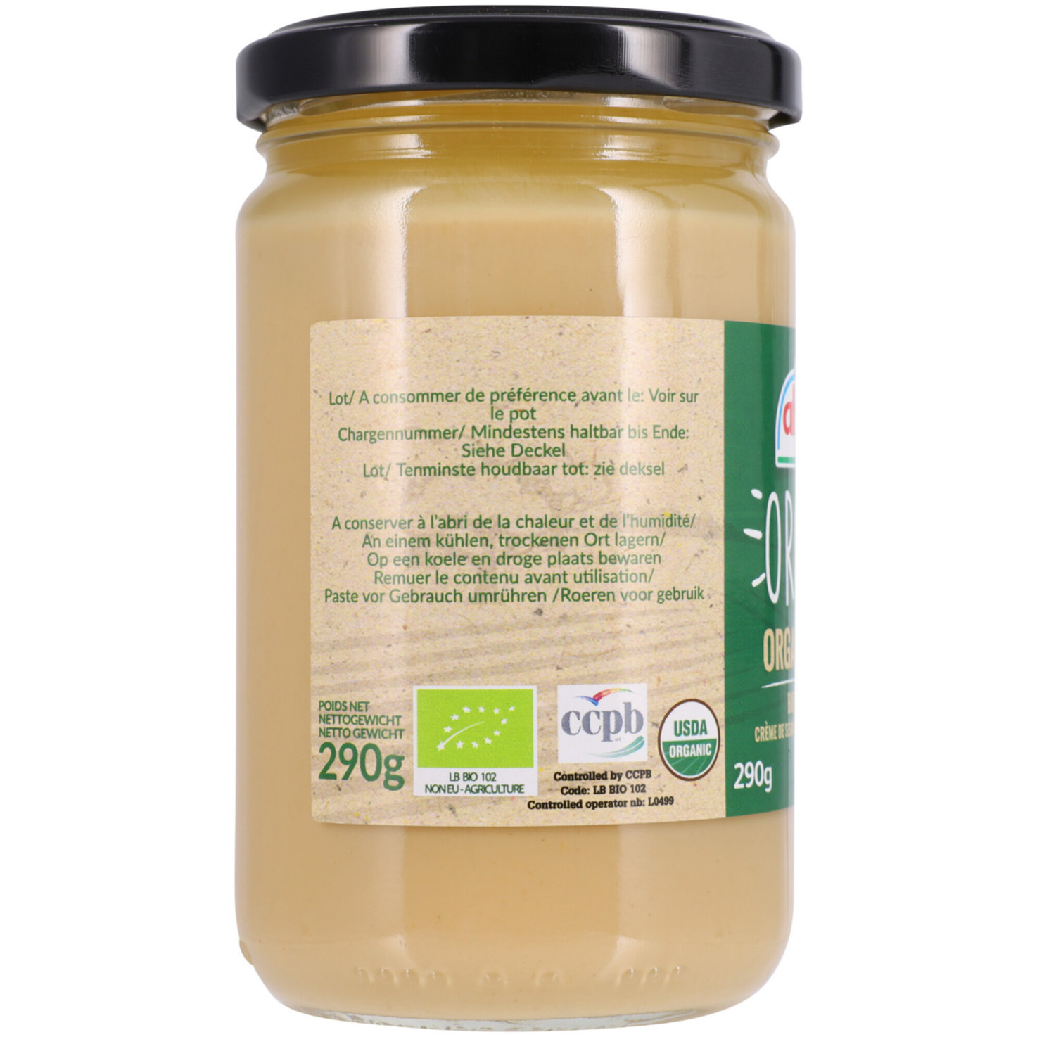 Al Wadi Bio Tahine Sesampaste