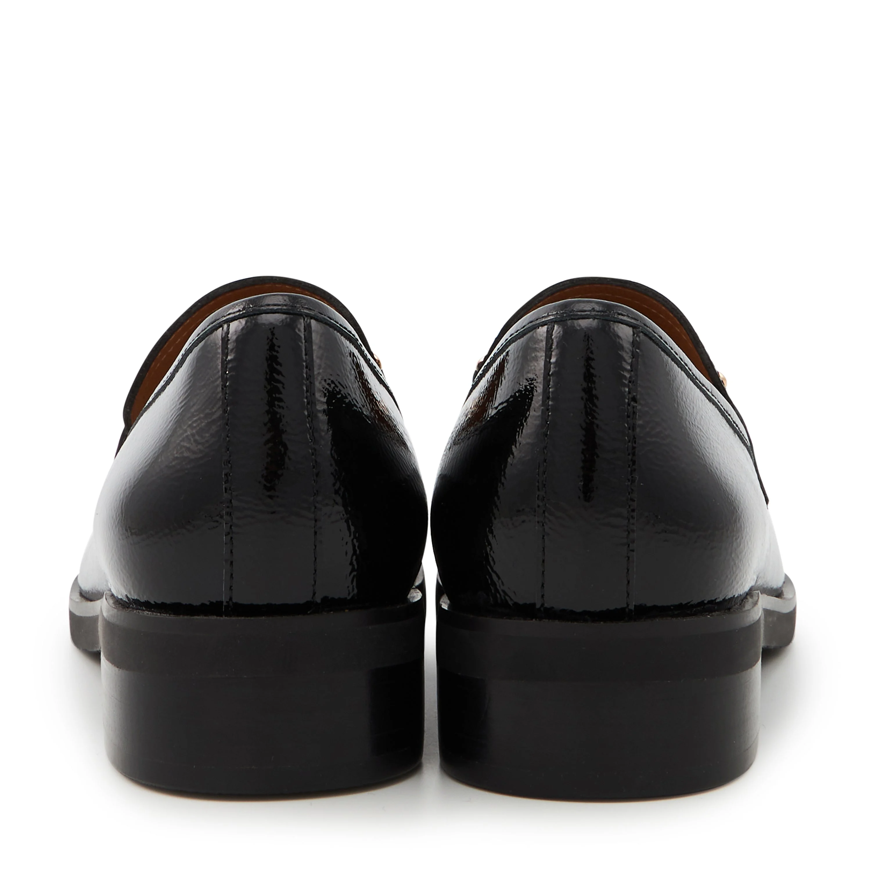 Louisa cuir brillant | Noir