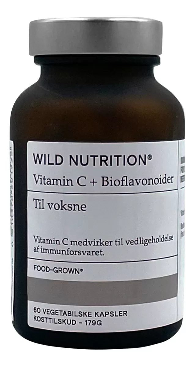 Wild Nutrition Vitamin C   Bioflavonoider - 60 kaps.