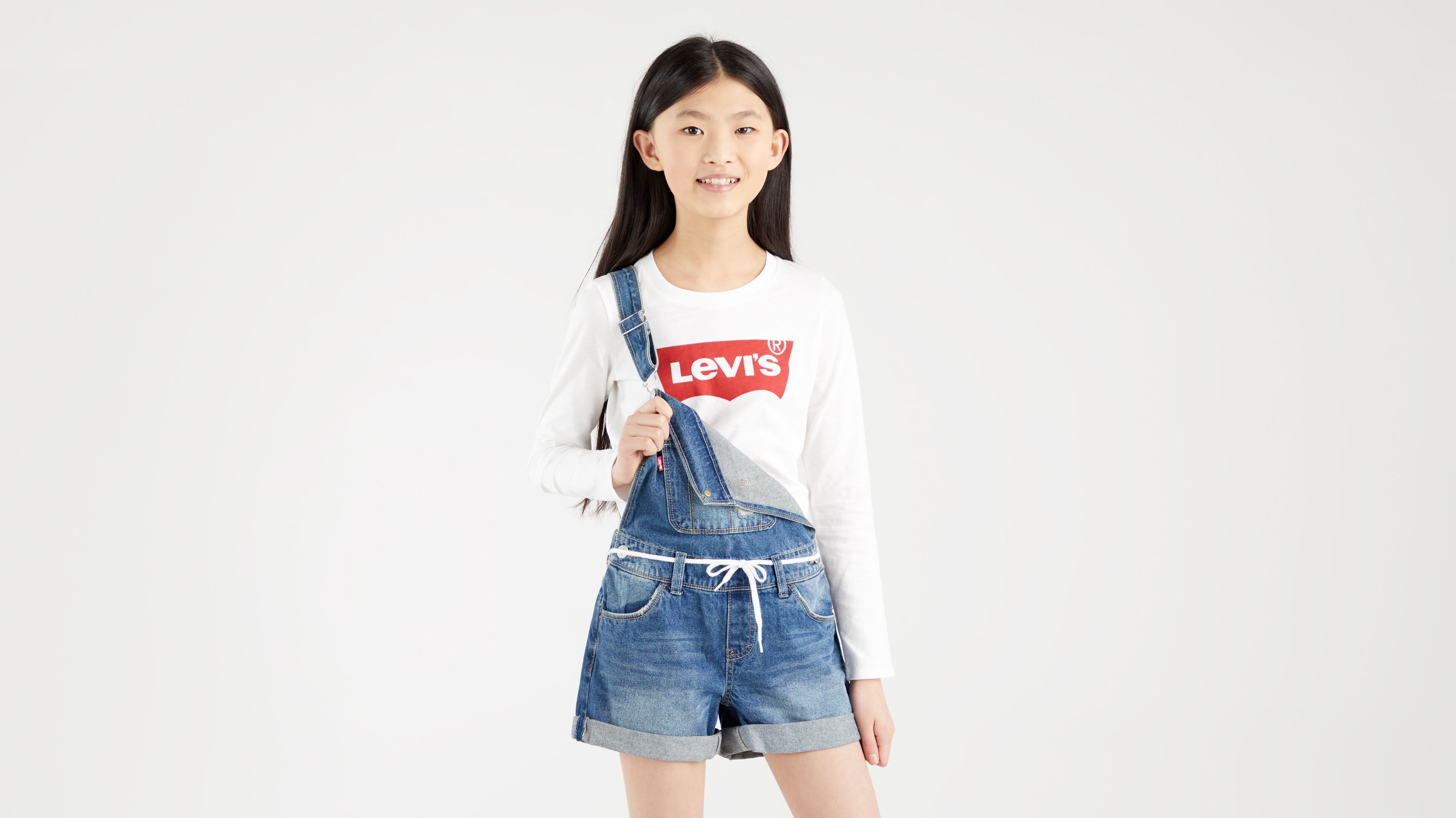 T-shirt Batwing pour adolescent - White - Blanc