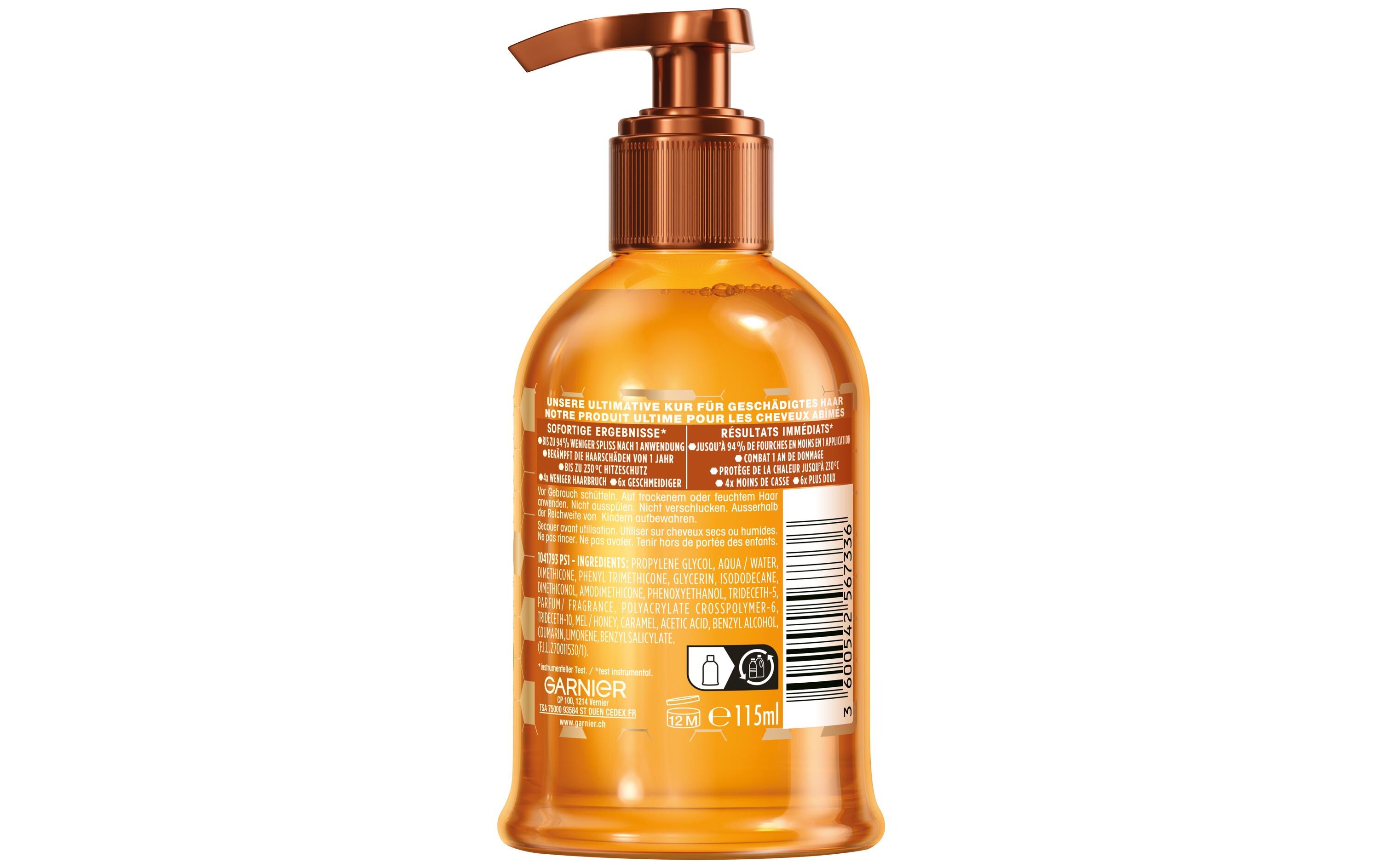 Serum Hair Honey 115 mlHaarserum für splissiges Haar sorgt für Geschmeidigkeit, weniger Spliss und Haarbruch