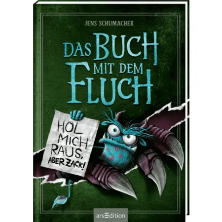 ars Edition Das Buch mit dem Fluch – Hol mich raus, aber zack!