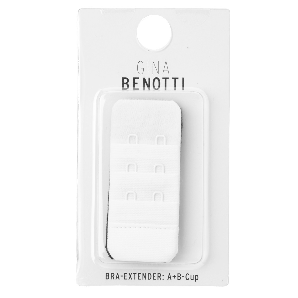 Gina Benotti 2 BH-Verlängerungen für A+B-Cup schwarz / weiss