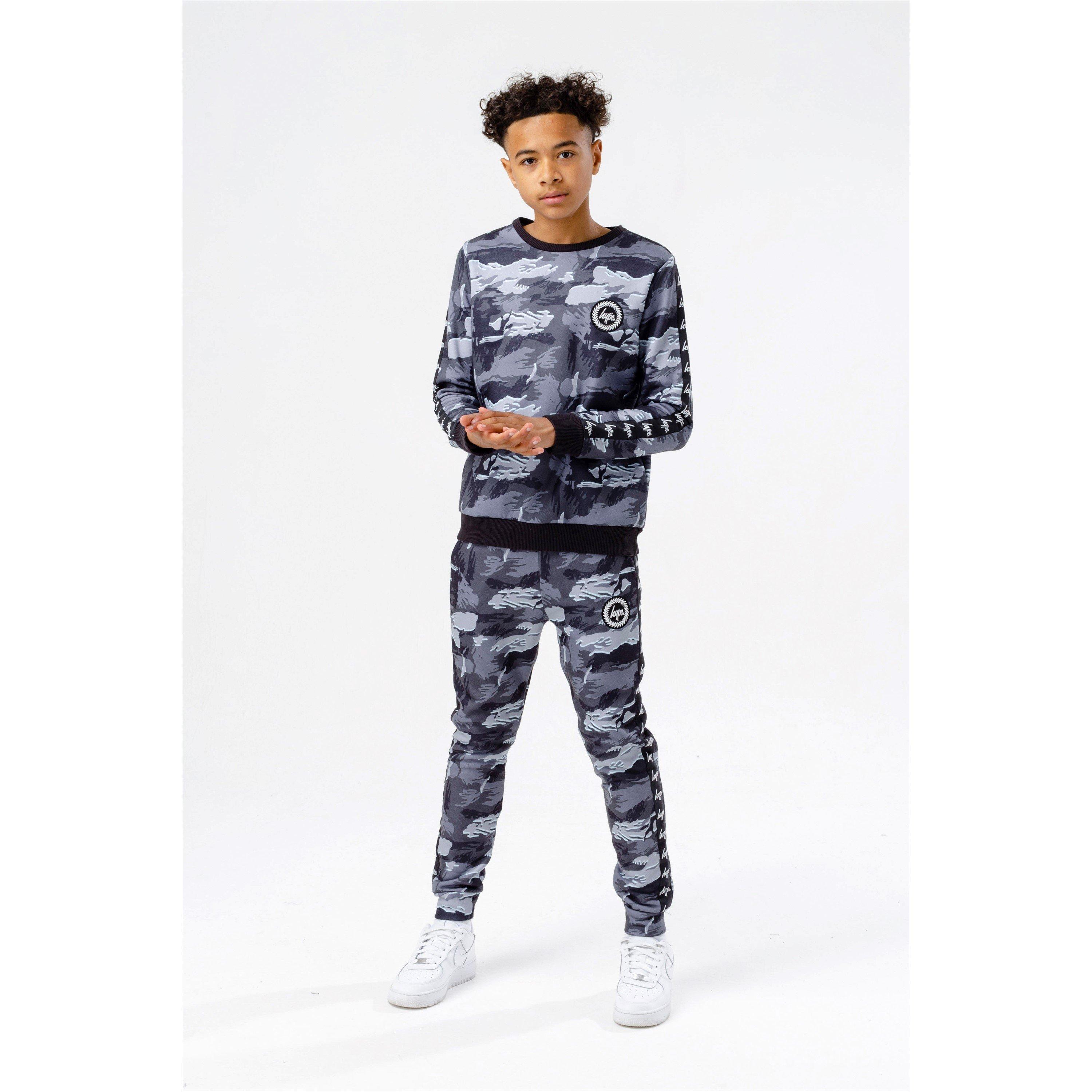 Hype Camo Crew Neck Jn99