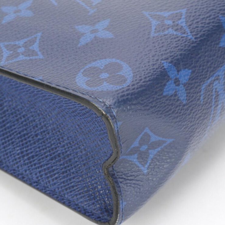 Louis Vuitton Vintage Louis Vuitton Pouch Blue