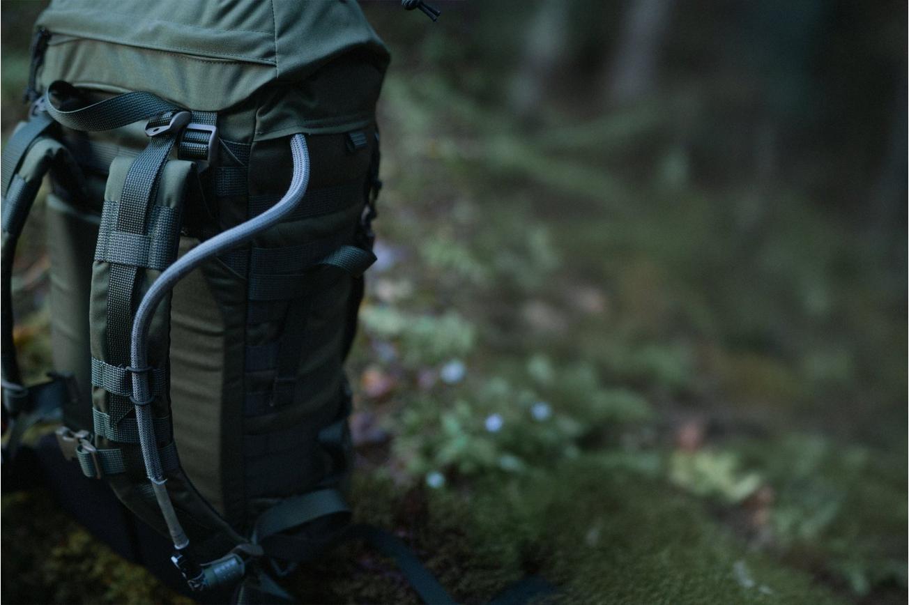 Savotta Kantamus 40L, 102031009 zwart Cordura, 40 liter rugzak
