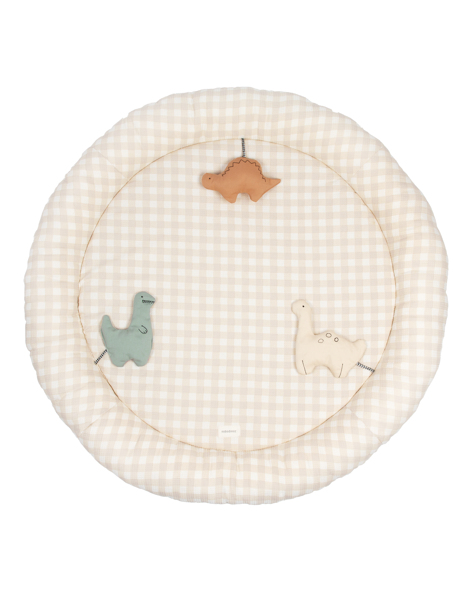Tapis d'eveil sensoriel playground rond | Blanc