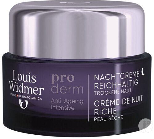 Louis Widmer Proderm Crème De Nuit Riche Pot 50ml