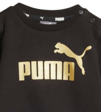 Puma Sweats?t - Minicats ESS Crew Jogger - Sort