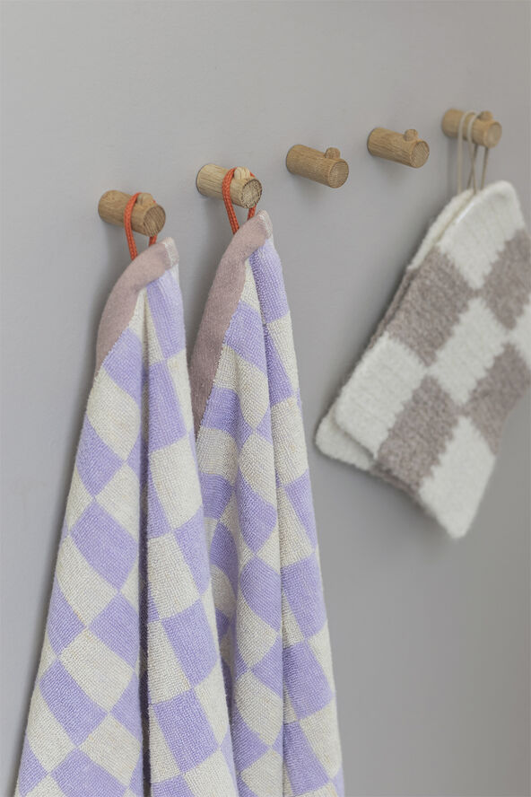 Mette Ditmer RETRO guest towel, 2-pack Lilac