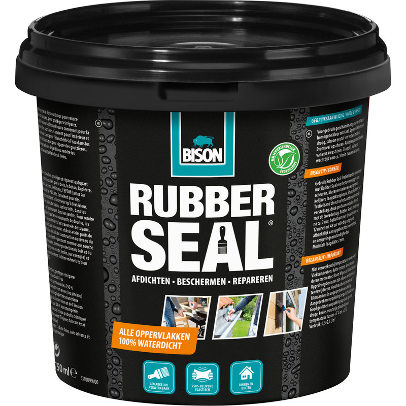 Bison Rubber Seal reparatie pasta 750ml