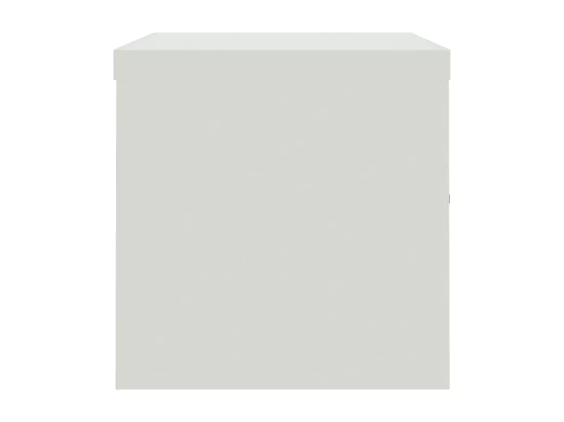 Classeur gris clair 90x40x40 cm acier