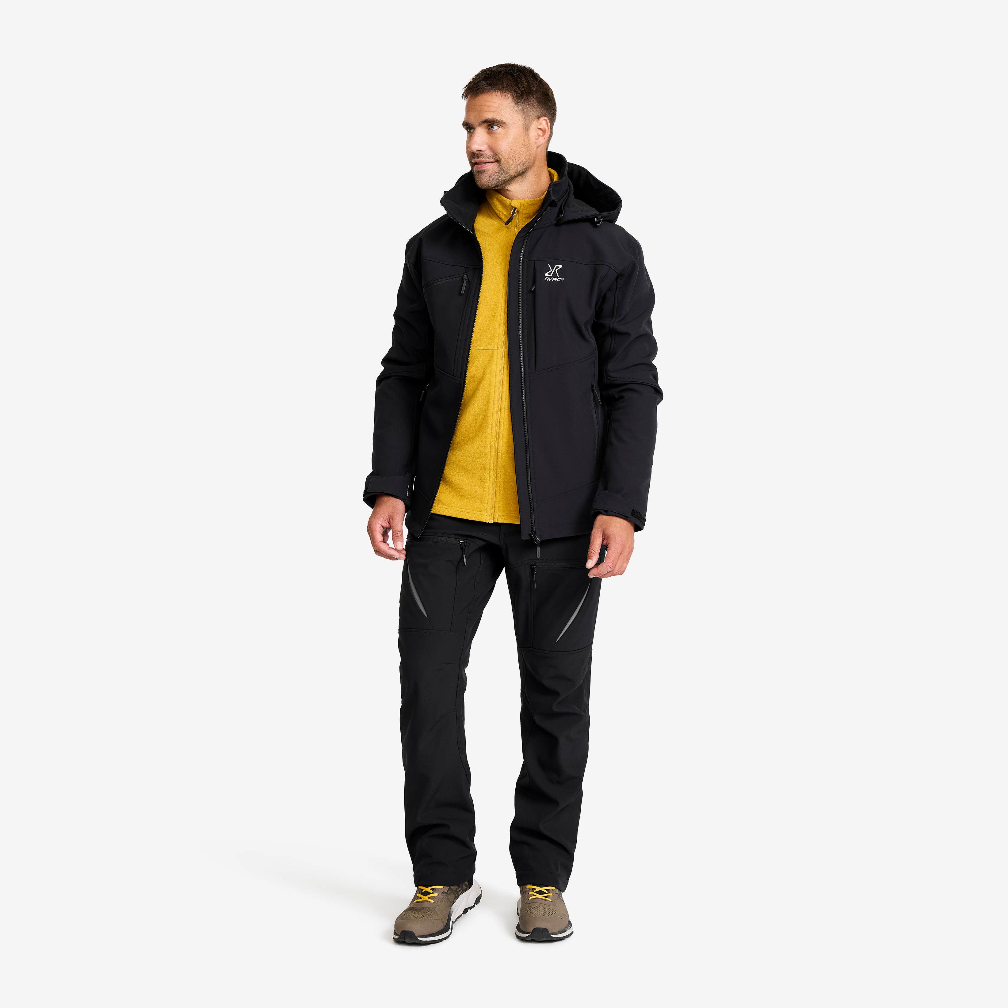 Hiball Softshell Jacket Herre Black
