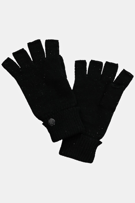 Handschuh, Strick, Halbfinger