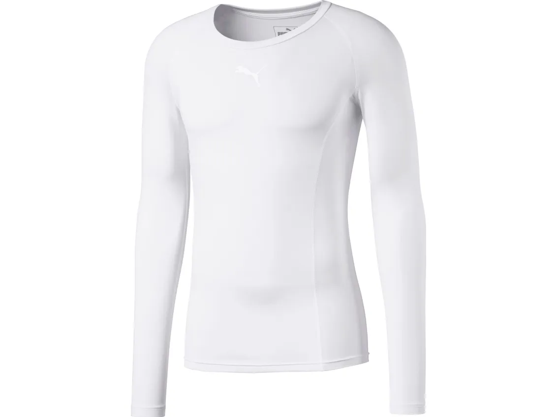 Puma LIGA Baselayer Tee LS white 655920 04 M
