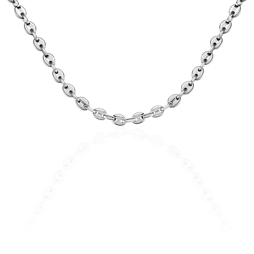 Collier Carrus Argent Blanc