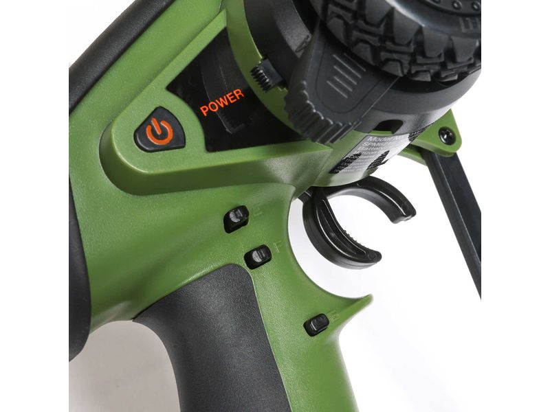 Spektrum Fernsteuerung DX6 Rugged DSMR Grün, nur Sender Robuster 6-Kanal Sender für RC Fahrzeuge