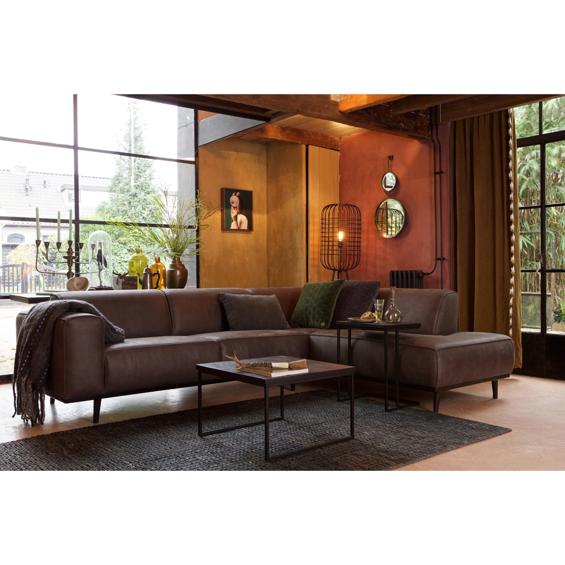 Ecksofa STATEMENT I 274 x 210 cm grau