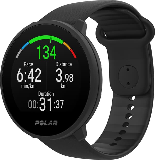 Polar Unite sportsur S/L (sort)