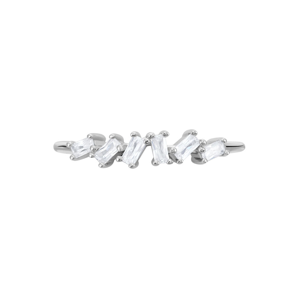 Bague Adonia Argent Blanc Oxyde De Zirconium