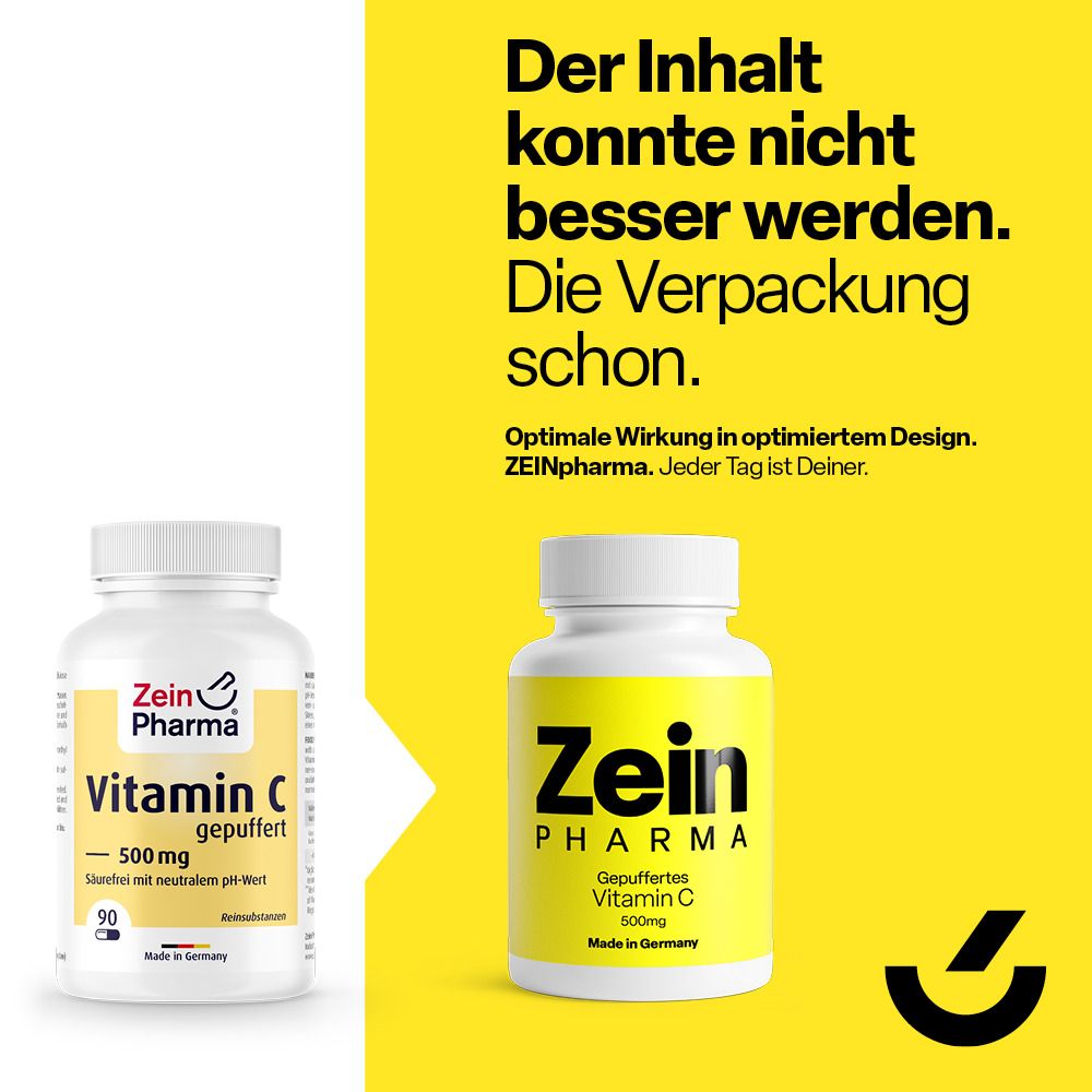 ZeinPharma® Vitamin C Kapseln 500 mg hochdosiert