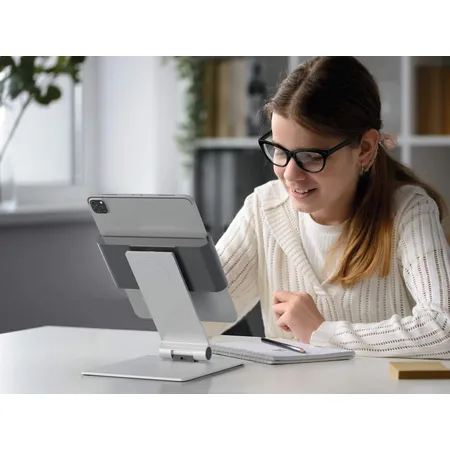 Durable Tablet Tischhalterung silber / schwarz