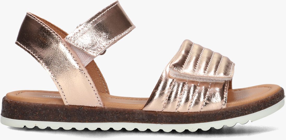 JOCHIE & FREAKS ros&eacute;gouden jochie & freaks sandalen daisy