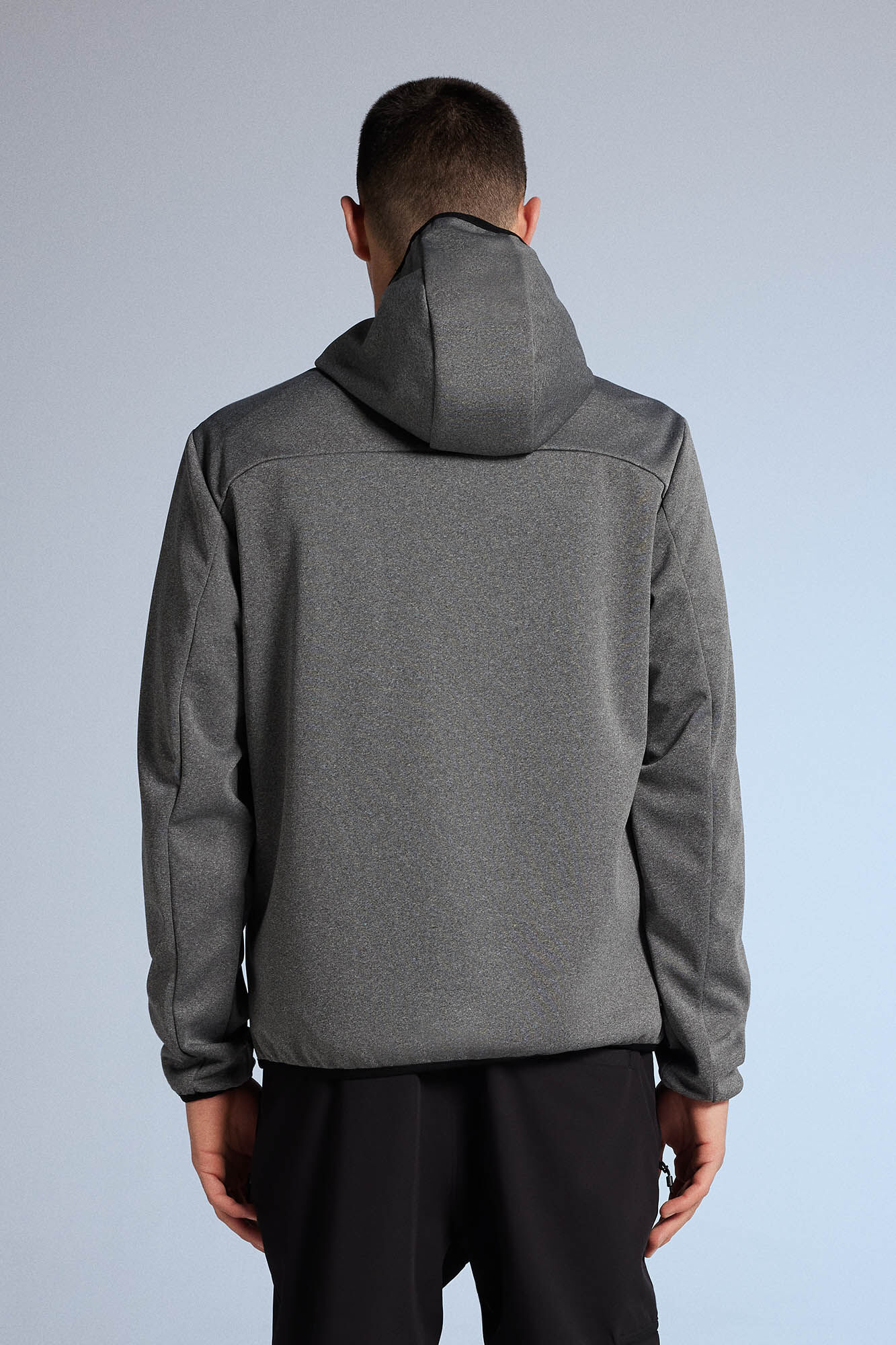 Jaqueta técnica softshell - cinza médio