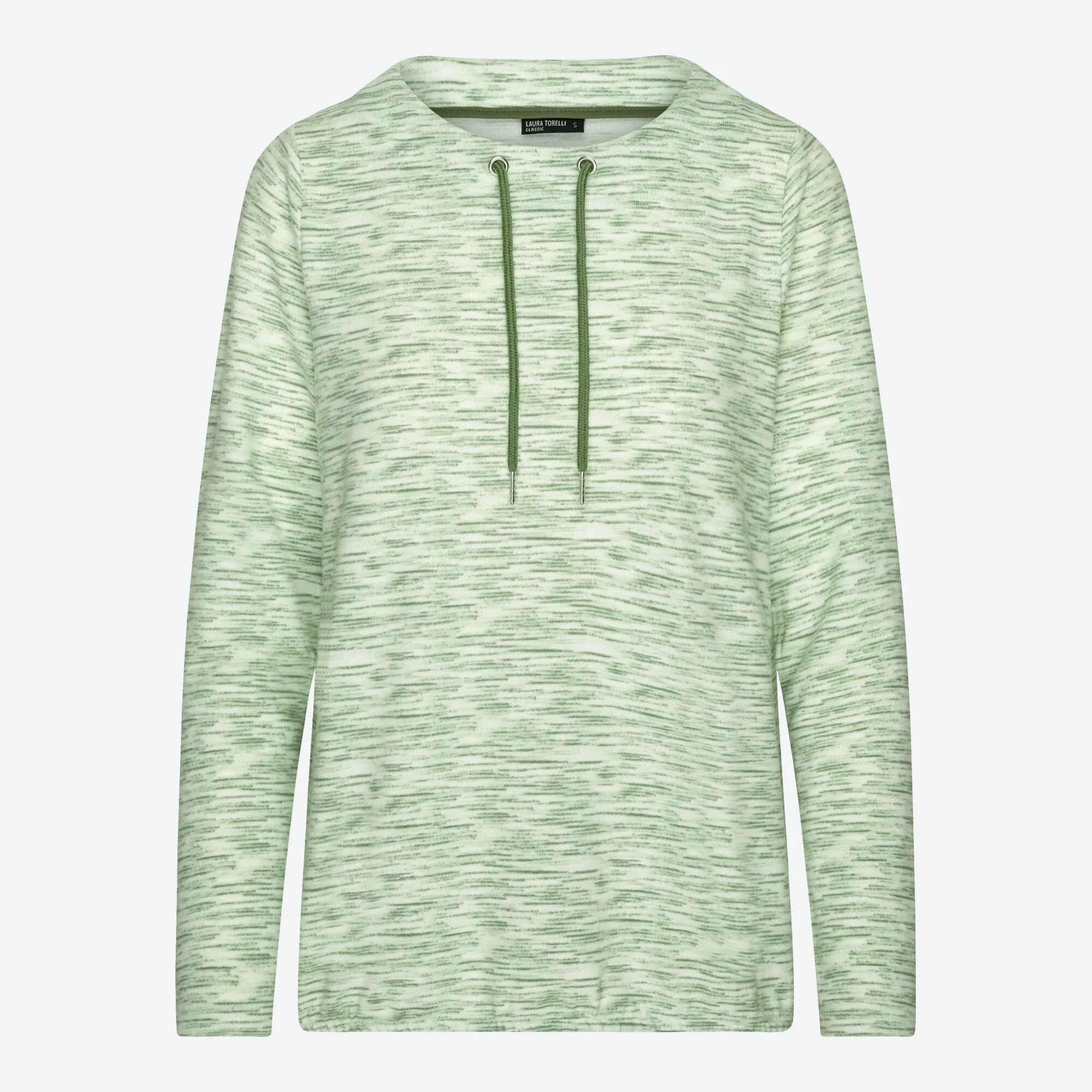 Damen-Pullover in Melange-Optik
