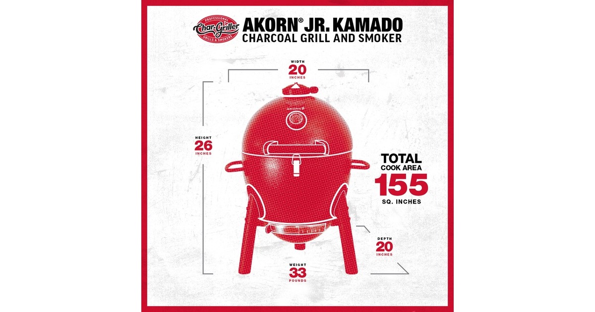 Char-GrillerAKORN Jr. Kamado 14