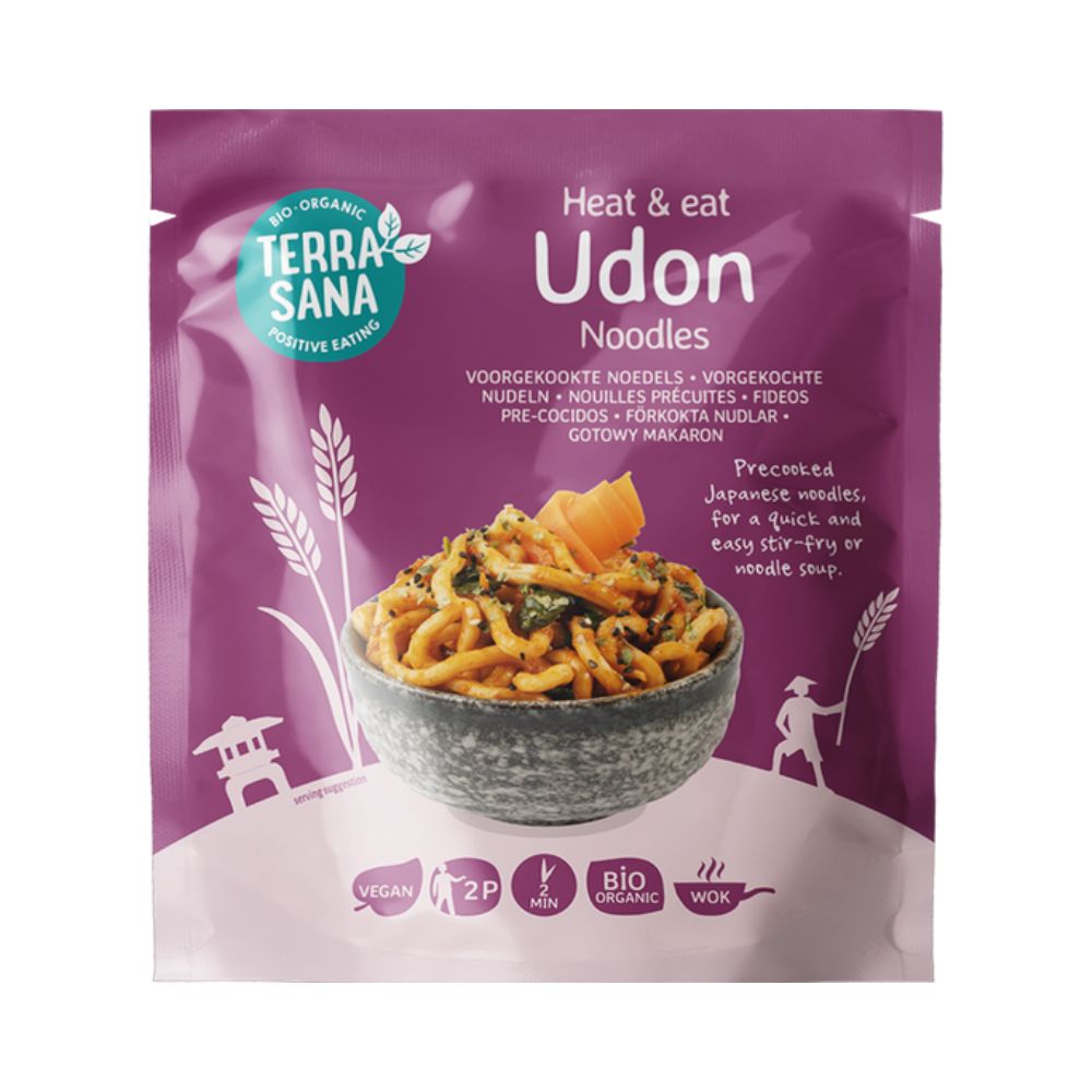 TerraSana Pre-Cooked Udon Noodles (300 gr)