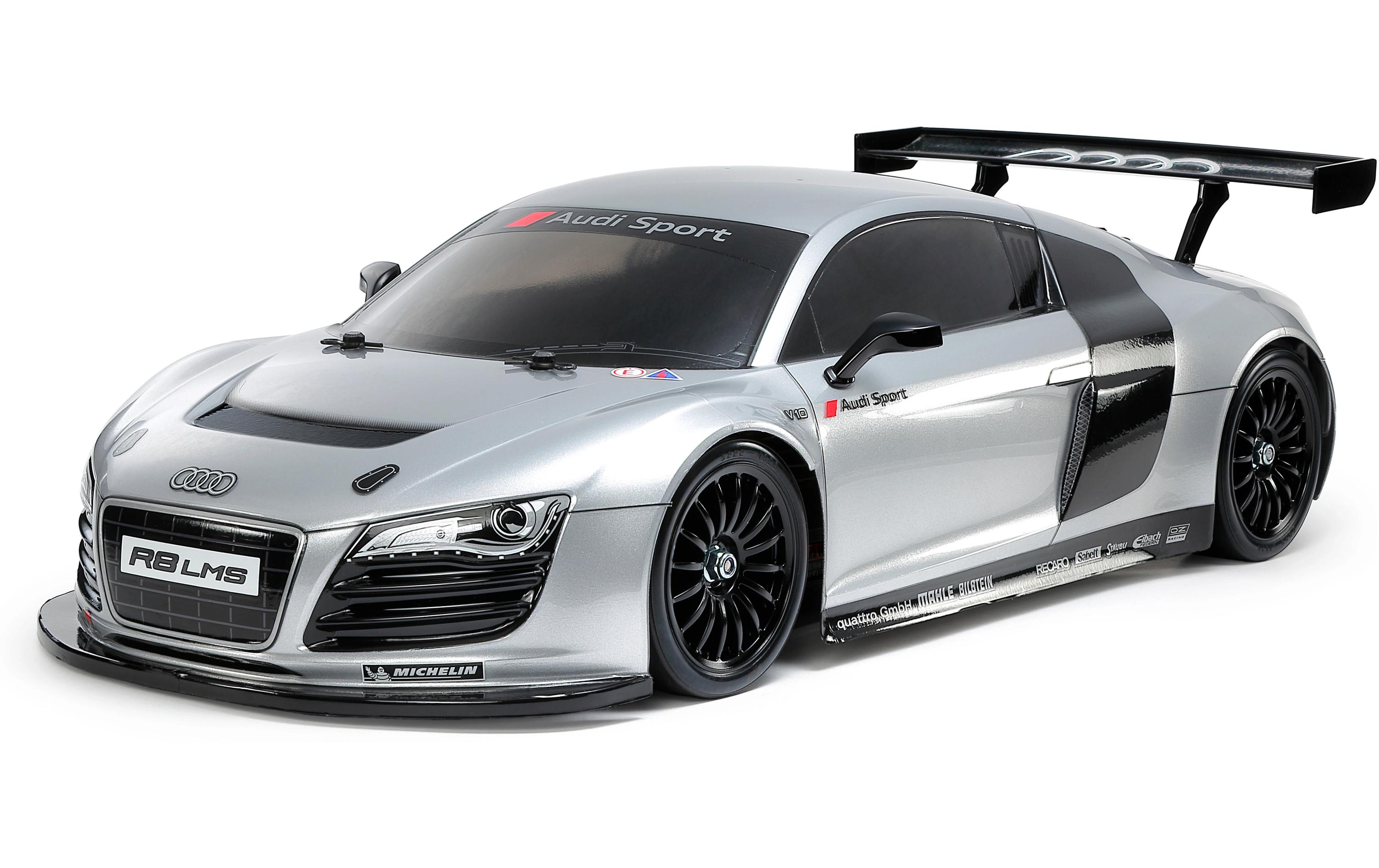 Audi R8 LMS 2008 Bausatz, 1:10, 4WD, TT-02<br>RC Modell Bausatz