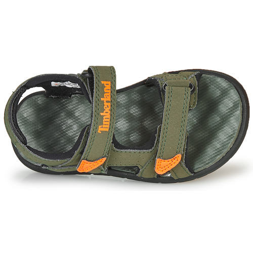Timberland - PERKINS ROW 2-STRAP - Vert / Orange
