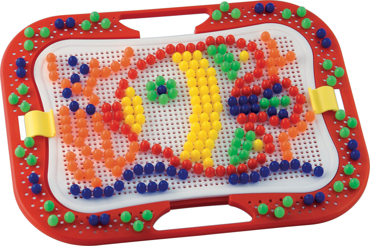 Quercetti - Stiftmosaik - Fanta Color Design Intelligente - 300 Dele