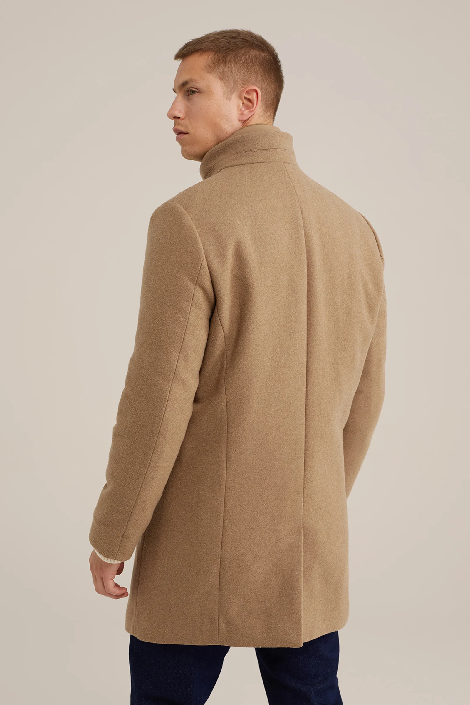 jas van wolmix WE Fashion Lichtbruin