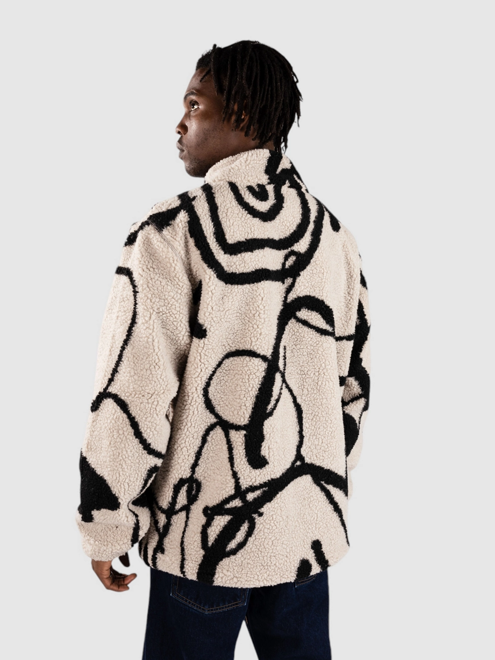 Misfit Shapes Gamma Ray Zip Hoodie grey