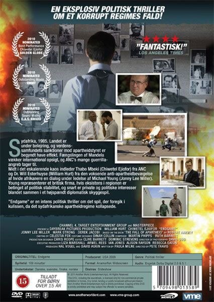 Apartheids Sidste Dage / Endgame - DVD