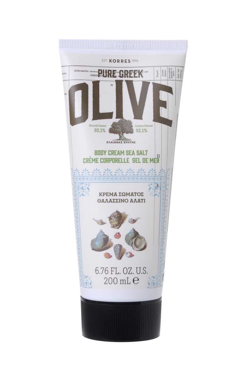 Korres Olive Sea Salt Body Cream - 250 ml.
