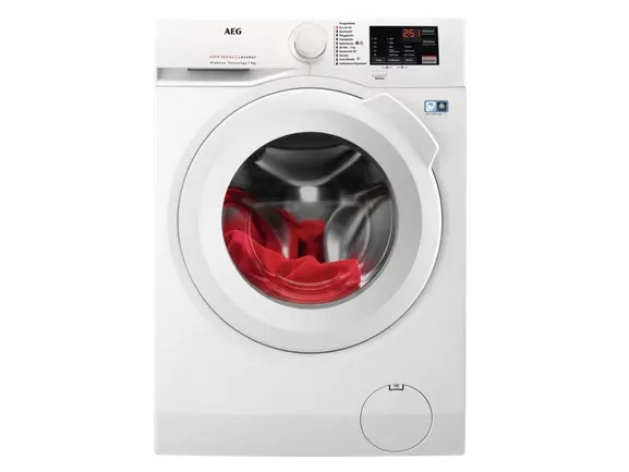 AEG Series 6000 914 915 516, Front-læsning, 9 kg, B, 76 dB, 1400 rpm, A