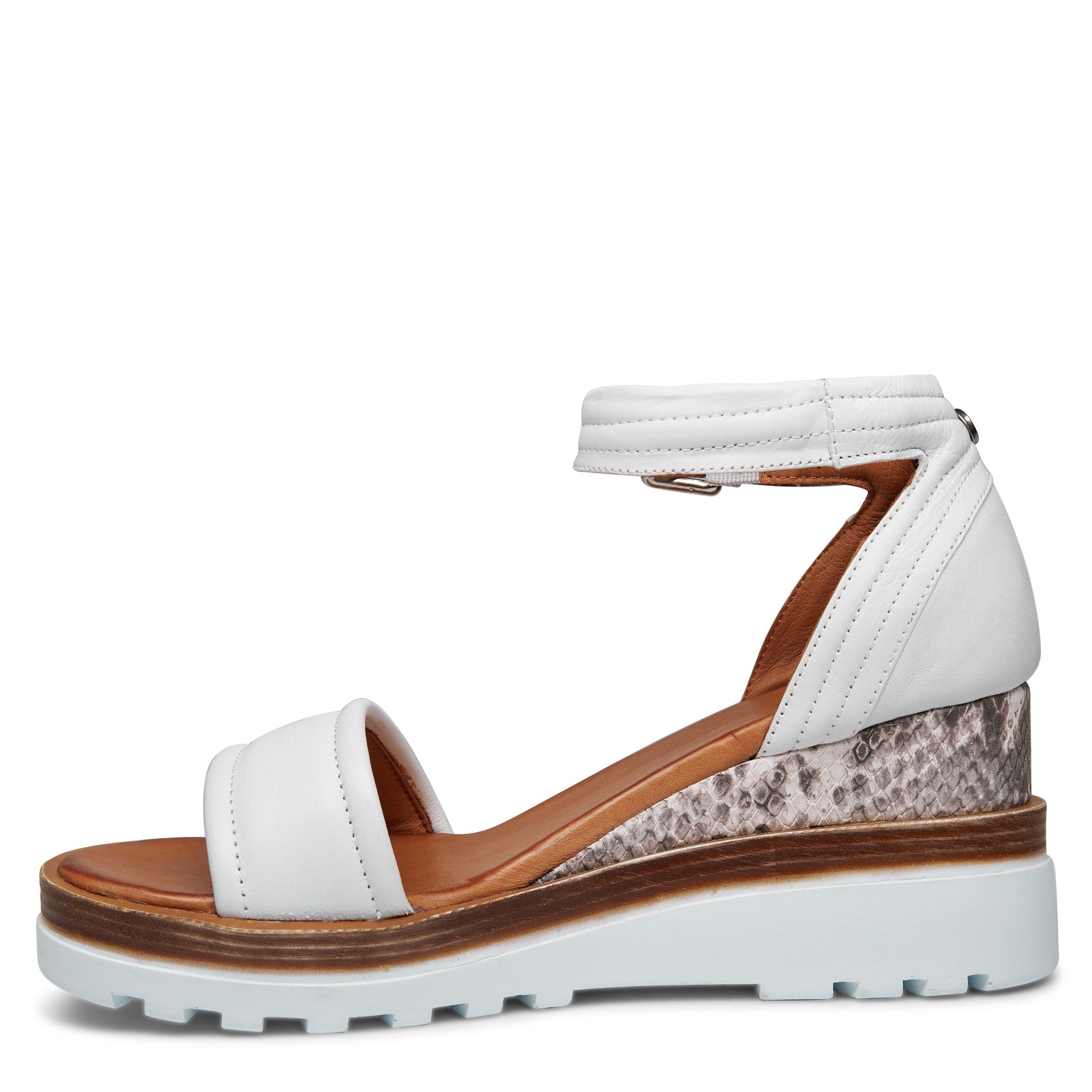 Moda in Pelle Pinche Wedge Sandals