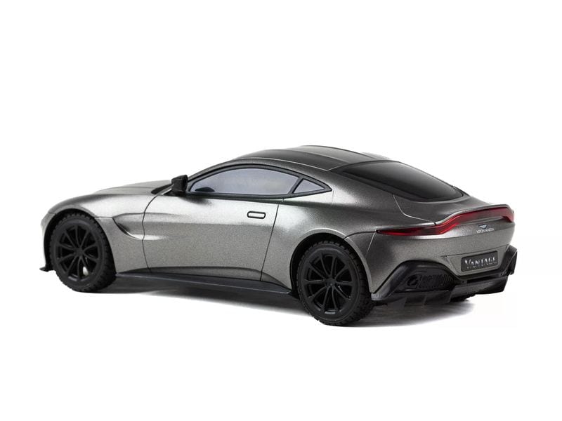 TEC-TOY Auto Aston Martin Vantage mit Licht, Dunkelgrau, 1: Ferngesteuerter Sportwagen mit Licht für Kinder ab 6 Jahren