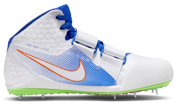 Chaussures Athlétisme Nike Zoom Javelin Elite 3 Blanc Bleu Unisexe