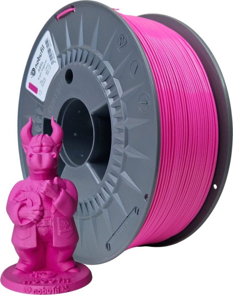 Nobufil  ABSx Bright Magenta, 1,75 mm / 1000 g    ABS Filament aus recycelten Kunststoffen