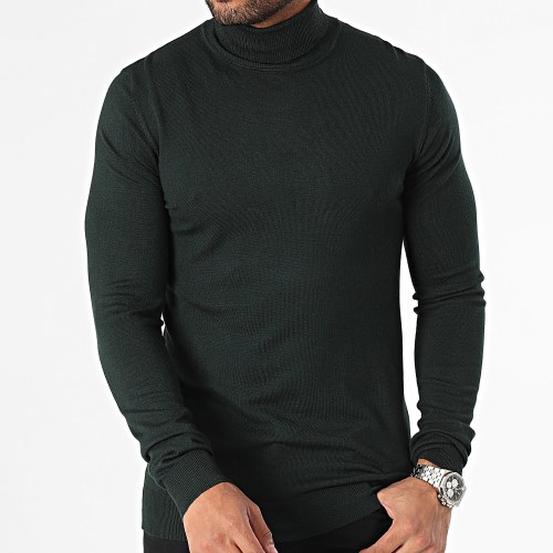 Pull Col Roulé Bond 10051747 Vert