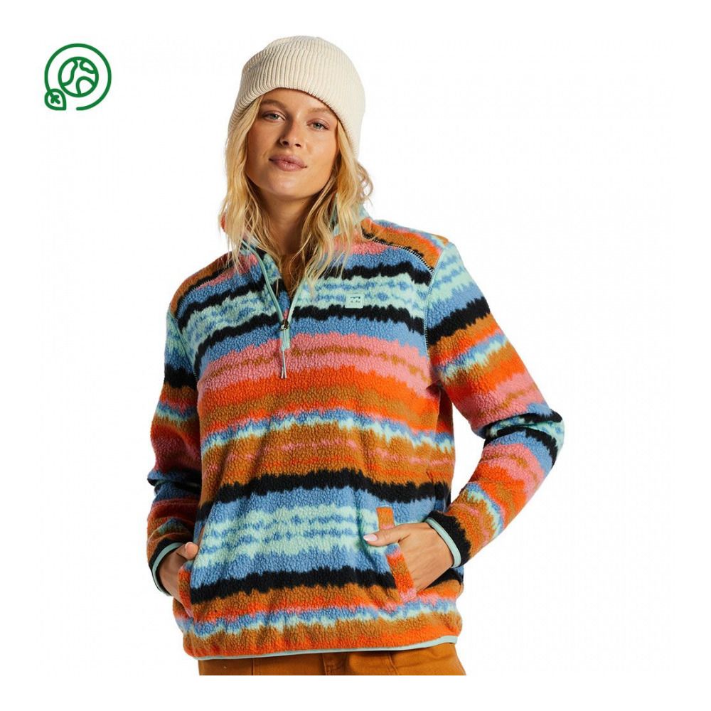 Billabong BOUNDARY MOCK 3 - Polaire Femme shallow sea